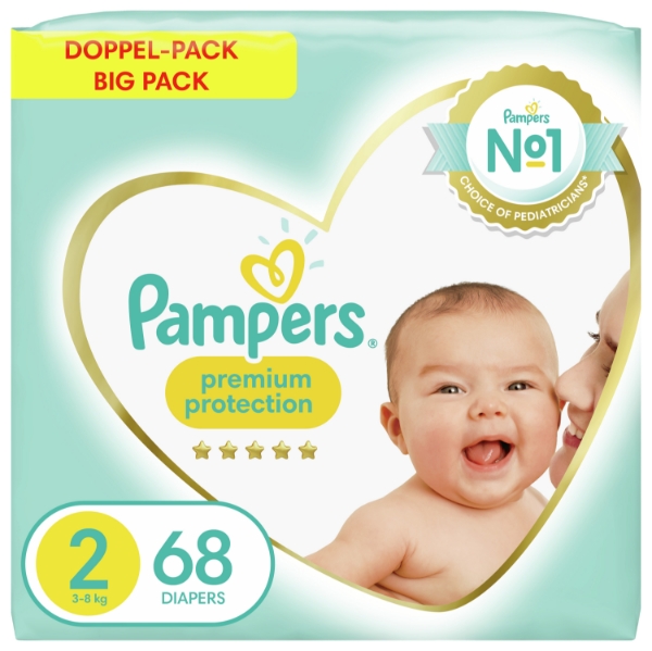 Pampers premium protecti s size 2 shops 68