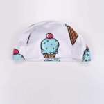 Picture of Front Zip Ice Cream Swimsuit with Swim Cap
