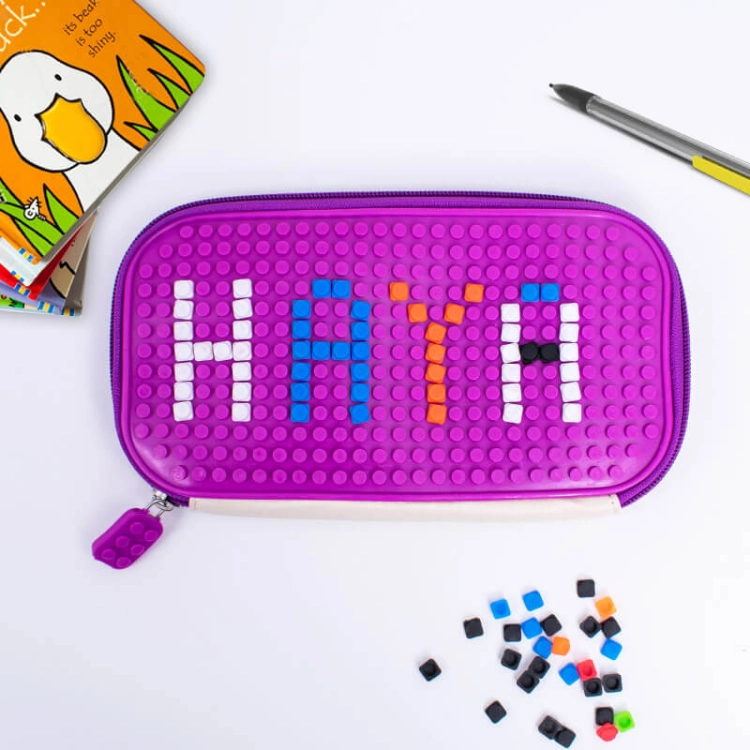 Picture of Puzzle Purple Pencil Case