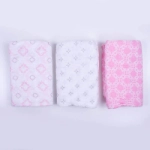 Picture of Three Pieces Engraved Cradle Cover For Newborn