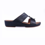 Picture of Black Slippers St Mario With Smooth Texture For Men
