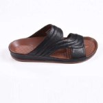 Picture of Black Slippers Gazal Model 410 For Men