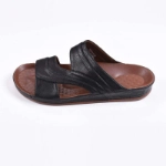 Picture of Black Slippers Gazal Model 410 For Men