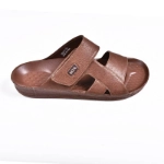 Picture of Brown Slippers Gazal Model 411 For Men
