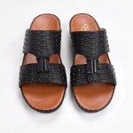 Picture of Black Slippers Valencia For Men