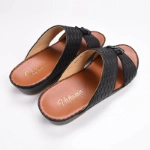 Picture of Black Slippers Valencia For Men