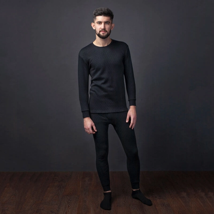 Picture of Black Thermal Set Al Jazeera For Men