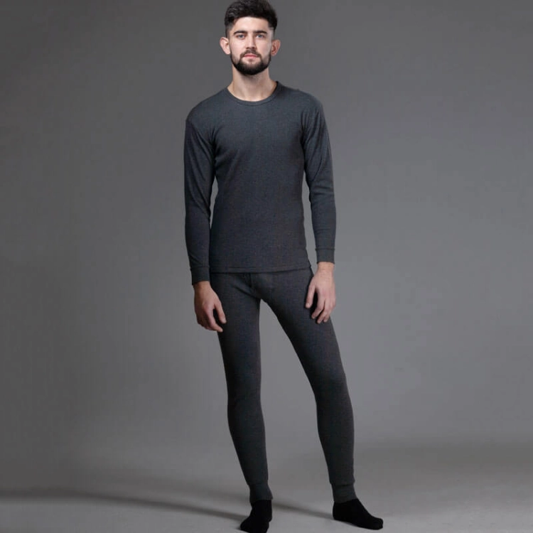 Picture of Dark Gray Cotton Set Al Jazeera For Men