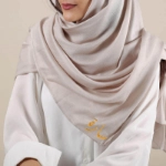 Picture of Premium Cotton Hijab (With Name Embroidery)