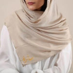 Picture of Premium Cotton Hijab (With Name Embroidery)