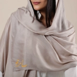 Picture of Premium Cotton Hijab (With Name Embroidery)