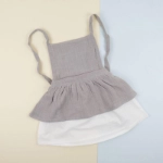 Picture of Grey And White Dress For Baby