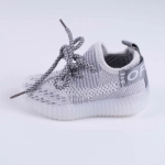 Picture of White Shoe With Lights For Babies