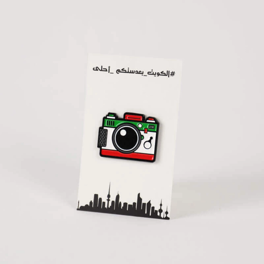 Picture of Kuwait Camera Magnetic Pin