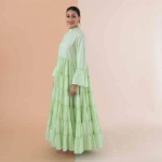 Picture of Mint Green Pastel Summer Dress For Women