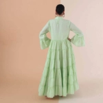 Picture of Mint Green Pastel Summer Dress For Women