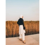 Picture of White Marbella Pant From Lulwa Al Khattaf