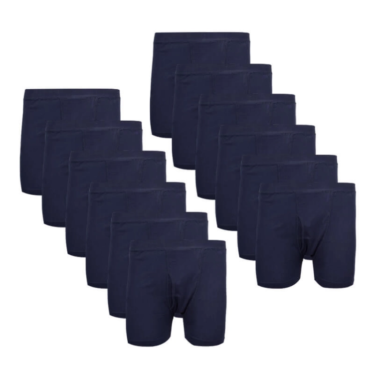 Picture of 12 Pcs Navy Blue Short Richman For Men