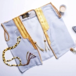 Picture of Gray Bisht Al Nukhba For Boys (With Name Embroidery)