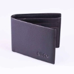Picture of Black Wallet Elite With Smooth Texture