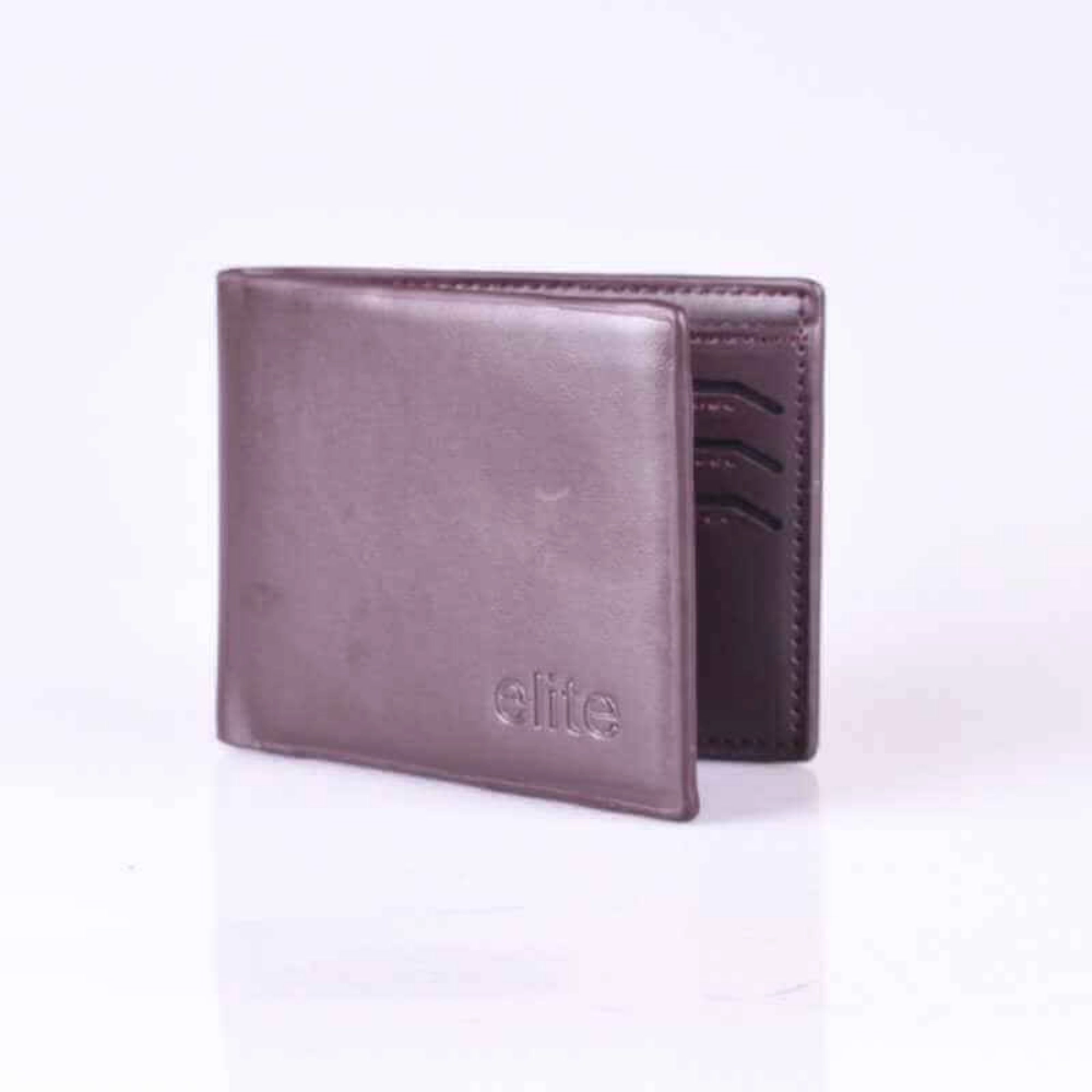 Picture of Plain Dark Brown Wallet Elite