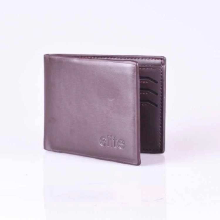 Picture of Plain Dark Brown Wallet Elite