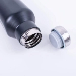 Picture of 500 ML Black Hot and Cold Beverage Conical Bottle (With Name Printing)
