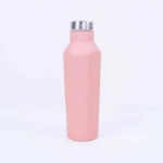 Picture of 500 ML Pink Hot and Cold Beverage Conical Bottle (With Name Printing)