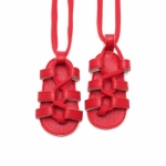 Picture of Red Roman Sandals For Girls