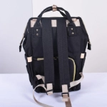 Picture of Black Maternity Bag For Baby Care (With Name Embroidery)
