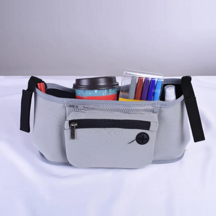Picture of Grey Care Bag For Baby Stroller