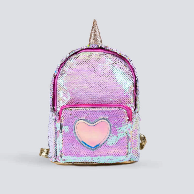 Picture of Golden Unicorn School Bag For Girls