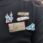 Picture of New Kuwait Magnetic Pin