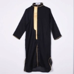 Picture of Black Dagla Al Jazeera For Boys (With Name Embroidery)