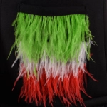Picture of Black Sponge Vest With Feather Pocket For Girls (With Name Embroidery)