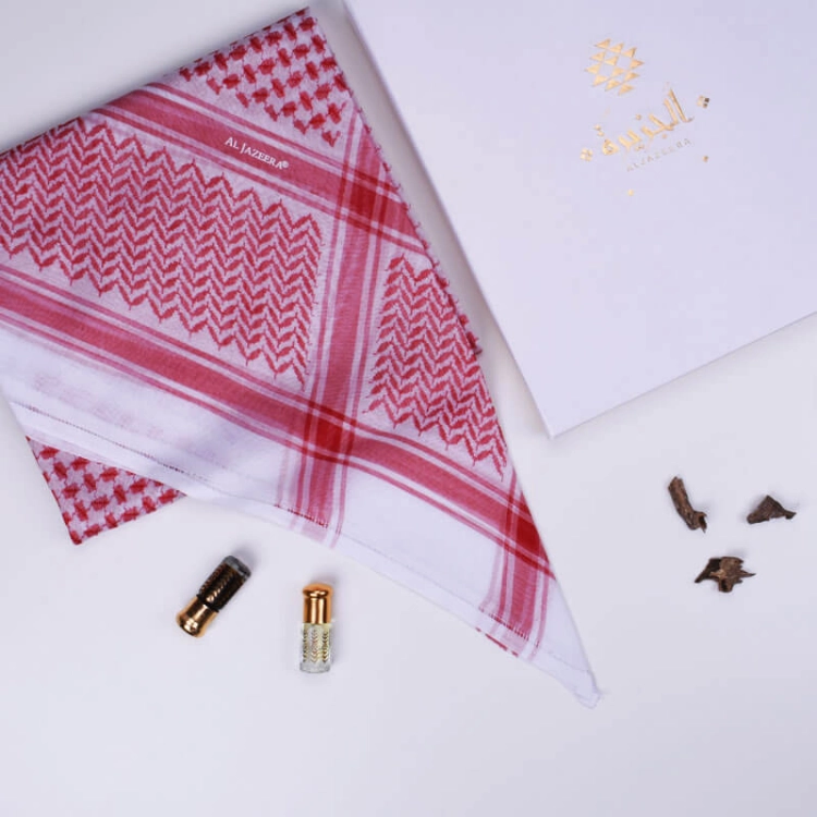 Picture of Red Shemagh Al Jazeera For Men