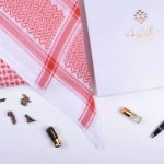 Picture of Orange Shemagh Al Jazeera For Men