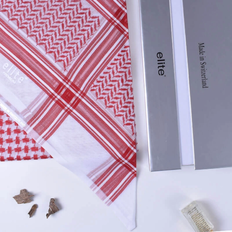 Picture of Swiss Red Shemagh Elite For Men