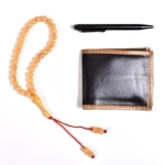 Picture of Set Of Misbah And Wallet And Pen For Boys (Mix Colors)