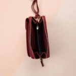 Picture of Maroon Handbag For Women (With Name Printing)