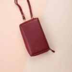 Picture of Maroon Handbag For Women (With Name Printing)