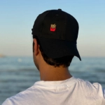Picture of French Fries Design Cap With Initials