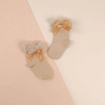 Picture of SET OF 5 RIBBON SOCKS (With Alphabet Printing) - GIRLS