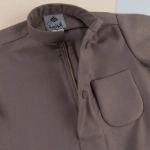 Picture of Brown Winter Al Jazeera Dishdasha For Newborn (With Name Embroidery)