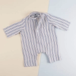 Picture of Yellow Sleeping Al Jazeera Dishdasha For Newborn (With Name Embroidery)
