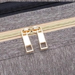 Picture of Black Maternity Bag With Deployment Crib For Baby Care (With Name Embroidery Option)