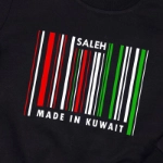 Picture of Black Pullover For Kids - Barcode Design (With Name Printing)