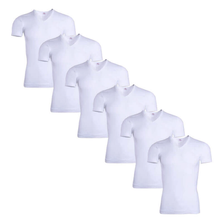 Picture of 6 Pcs Al Jazeera V Neck Innerwear