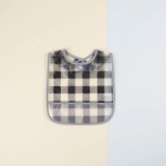Picture of 5 Pcs Waterproof Black Bear Bib Set For Baby