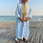 Picture of Sky Blue Dagla Malaki Al Jazeera For Boys (With Name Embroidery)